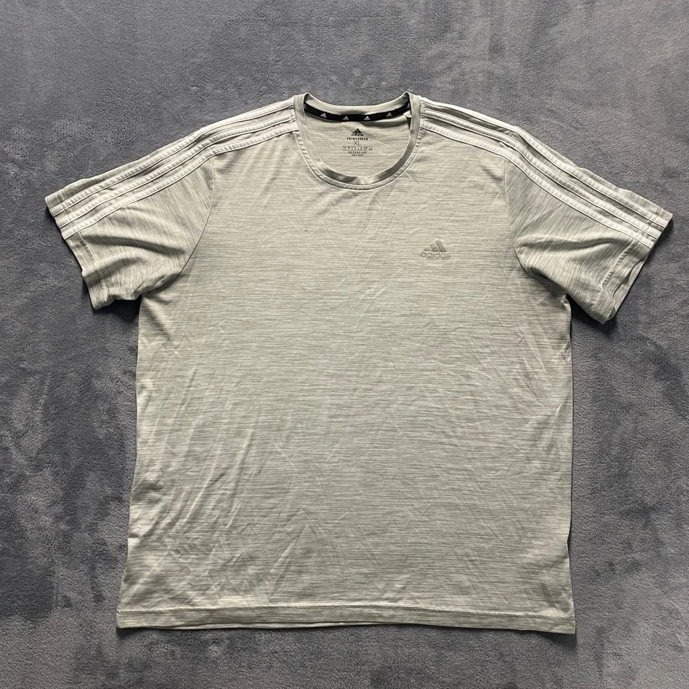 Adidas Performance T-Shirt Mens XL Grey Excellent AeroReady Primegreen H51080